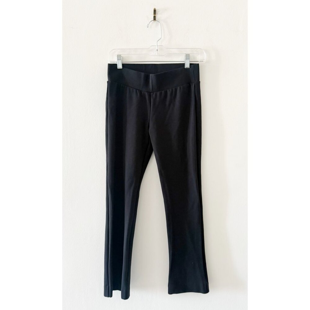 Lilly Pulitzer Mia Crop Flare Ponte Pant in Onyx Black Size Small (S) - Picture 3 of 5